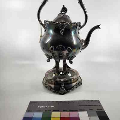 Tea Pot on Stand