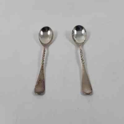 Set of two demitasse spoons (1986.344 A and B)