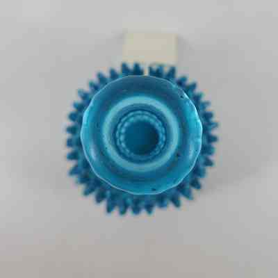 Top down view of vase