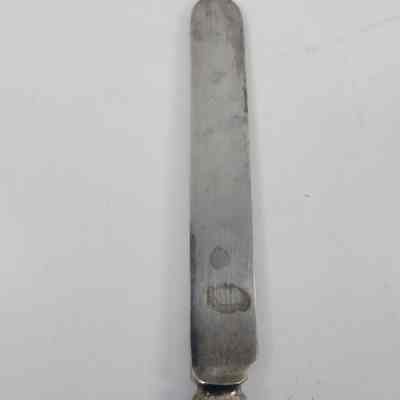 Blunt knife blade