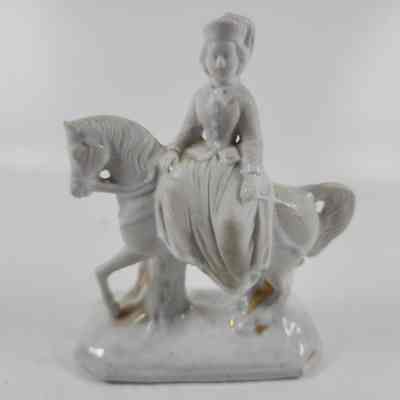 Front of woman on horseback