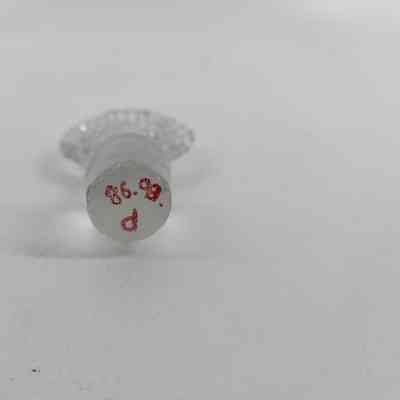 Bottom of glass stopper