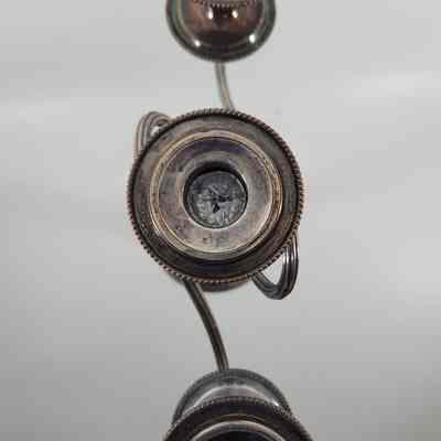 Top down view of candelabrum