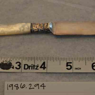 Fruit Knife - 1986.294: Origformat: Artifact
