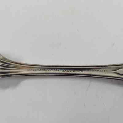Maker's mark "GOULD, STOWELL & WARD BALTIMORE PATENT 1850" on back on handle