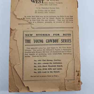 Back of book