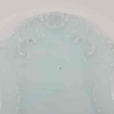 Detail of pattern on glass tray