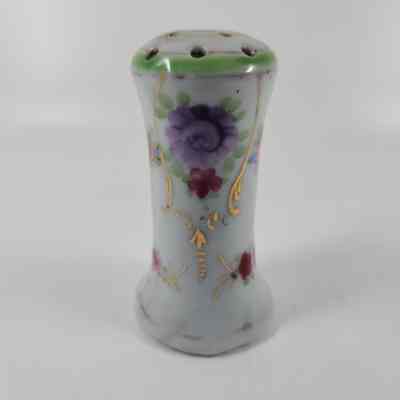 Floral design on hatpin holder