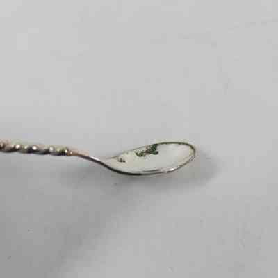 Tarnish on the spoon