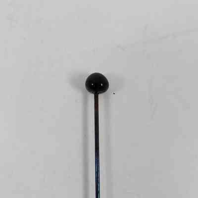 Black mushroom shaped pinhead
