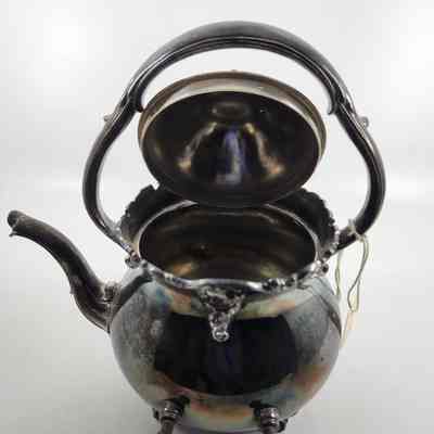 Tea Pot with Lid Open