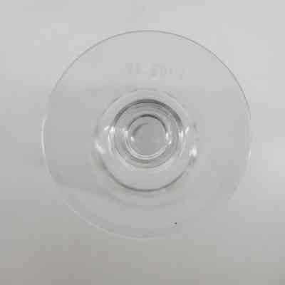 Bottom of glass goblet