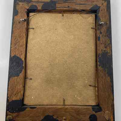 Back of frame