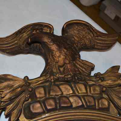 1986.367- eagle finial: Origformat: Artifact