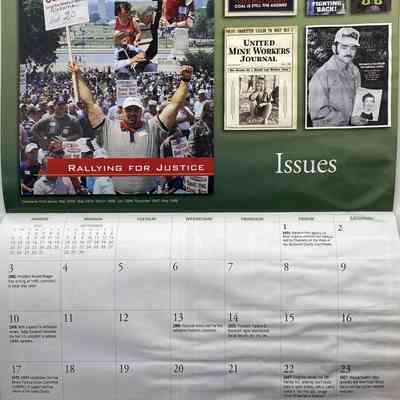 Month of August calendar and photographs