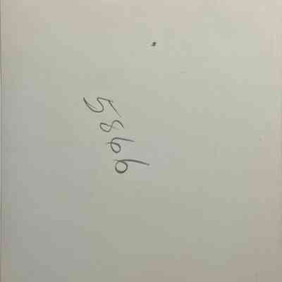 Reverse side of photograph