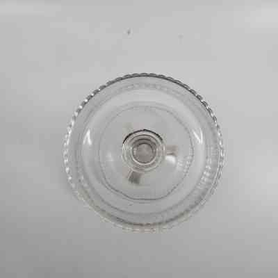 Bottom of glass compote