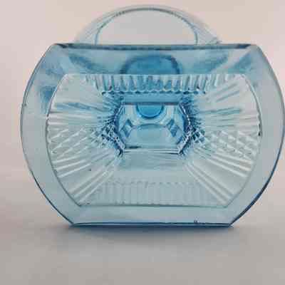 Bottom of blue compote