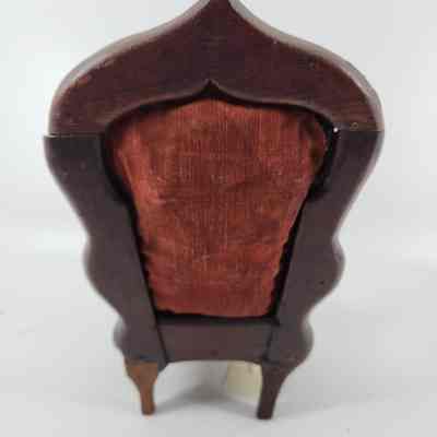 Back of chair