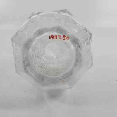 Bottom of cologne bottle