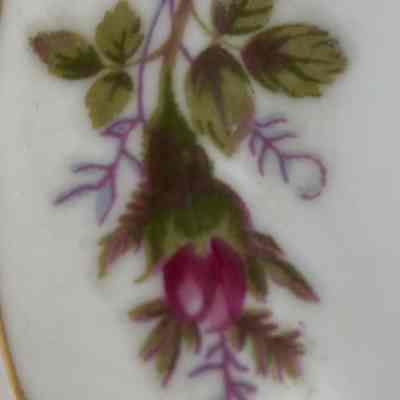 Floral Design #2 on rim