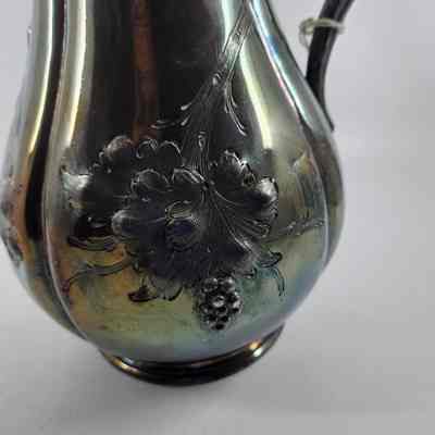 Pitcher Floral Detail