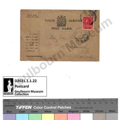 Postcard: Sefton Stewart, March 20, 1917