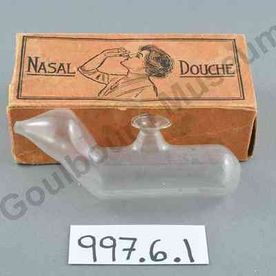 Douche, Nasal: nasal rinse, nasal irrigation