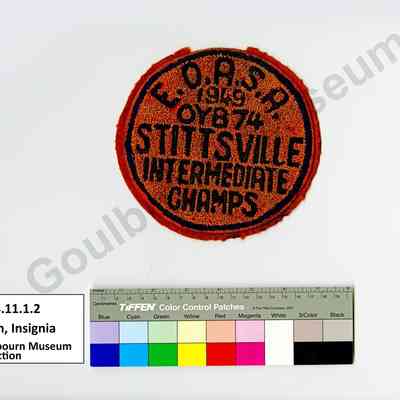 Patch, Insignia: E.O.A.S.A. 1949 OYB 74 Stittsville Intermediate Champs