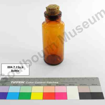 Bottle with cork stopper