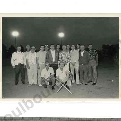 Photograph: 56ers Baseball team, Hall of Fame Induction
