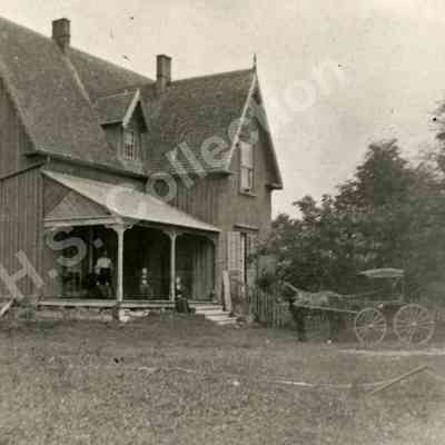 Photograph: House on Worley St. Ashton, built by Archibald Blair