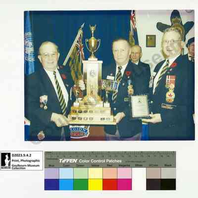 Print, Photographic: John Leroux Legionnaire of the Year, Stittsville Branch Royal Canadian Legion