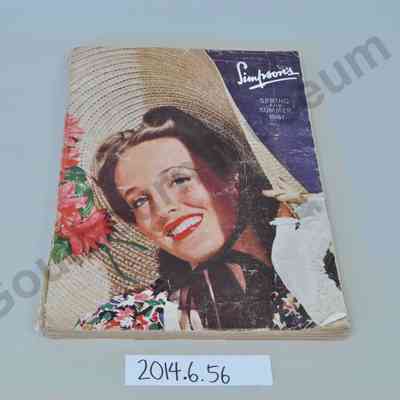 "Simpson's Spring and Summer 1941" magazine