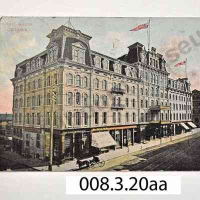 Postcard: Myrtle Davis 1908 Russel House