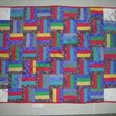 Quilt: Split Rail Pattern, Stittsville Public School