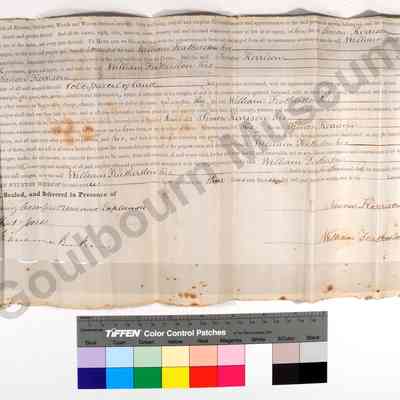 Indenture, Simon Kerrison To Simon Featherston, 1845