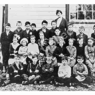 Photograph: S.S. #7 Goulbourn. S.S. #12 Beckwith, Ashton School, 1921