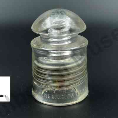 Insulator: Pyrex T.M. Reg. U.S. Pat. OFF made in U.S.A. Pat. Appd. For. CJ