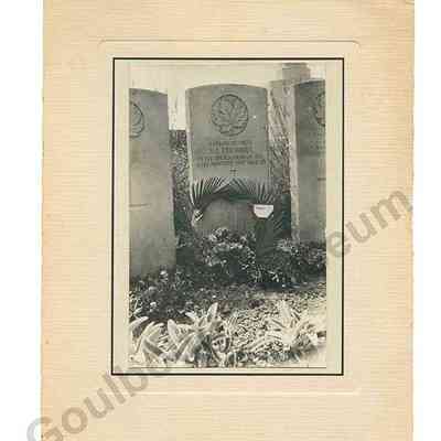 Photograph, Headstone Sefton Stewart