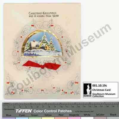Christmas Card and Envelope