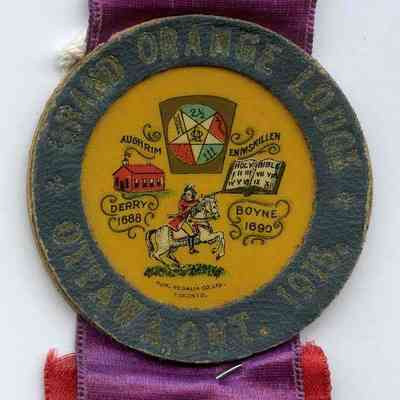Ribbon: Grand Orange Lodge