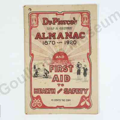 Almanac: Dr. Pierce's Half A Century Almanac 1870-1920