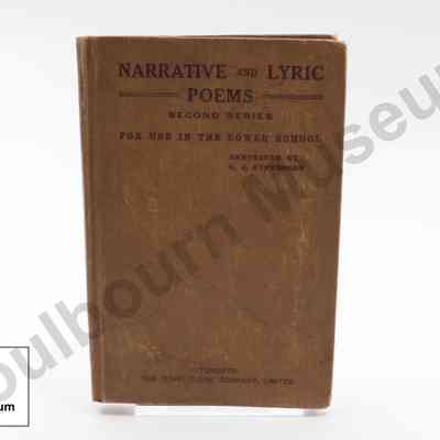 Textbook: Narrative and Lyric Poems