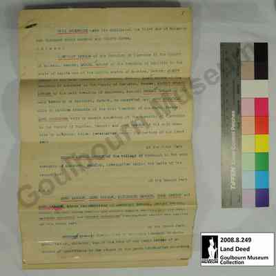 Indenture: Lancelot Dawson et al to George Dawson Lot 17 Concession 5 1893