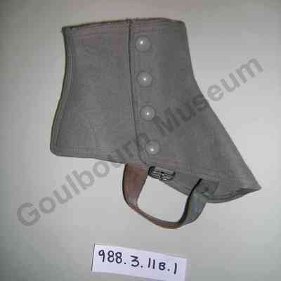 Men's Spats Greyfelt
