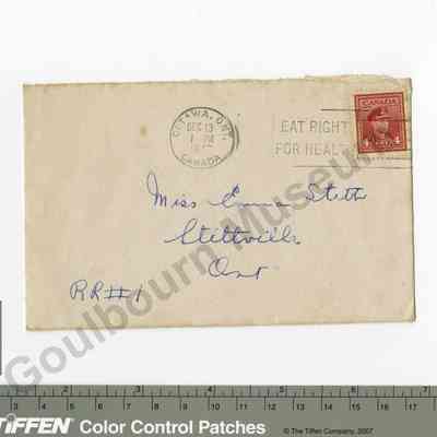 Envelope: Emma Stitt