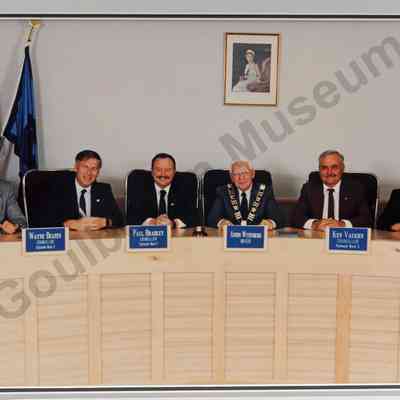 Framed Photograph: Goulbourn Mayor and Councillors 1988-1991