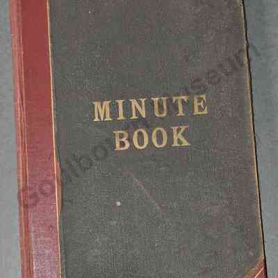 Minute Book: Goodwood Cheese Factory