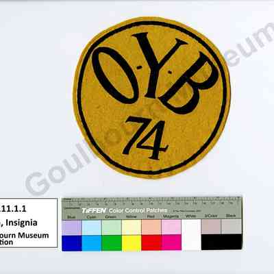 Patch, Insignia: Orange Young Britons, OYB 74